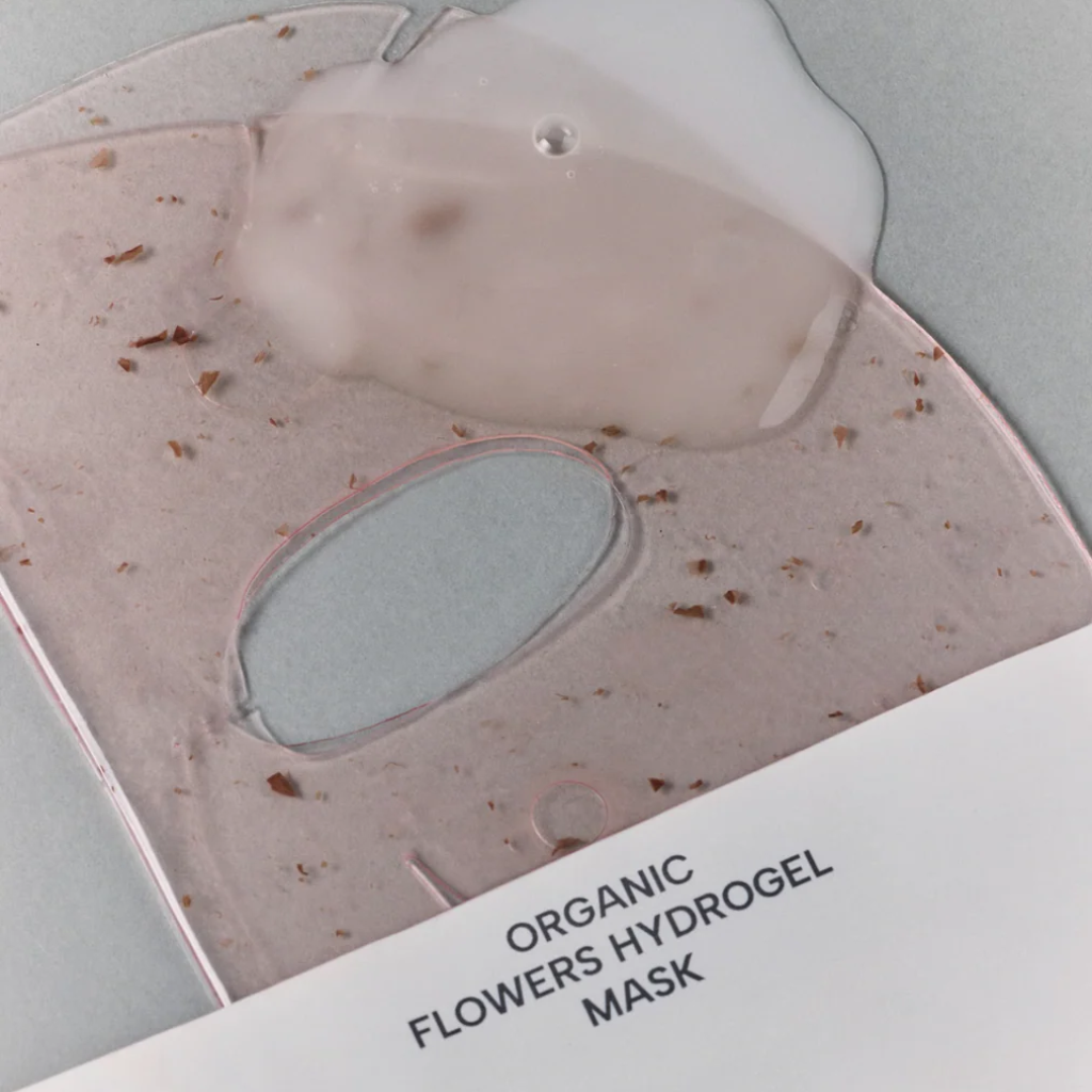 Organic Flowers Hydrogel Mask