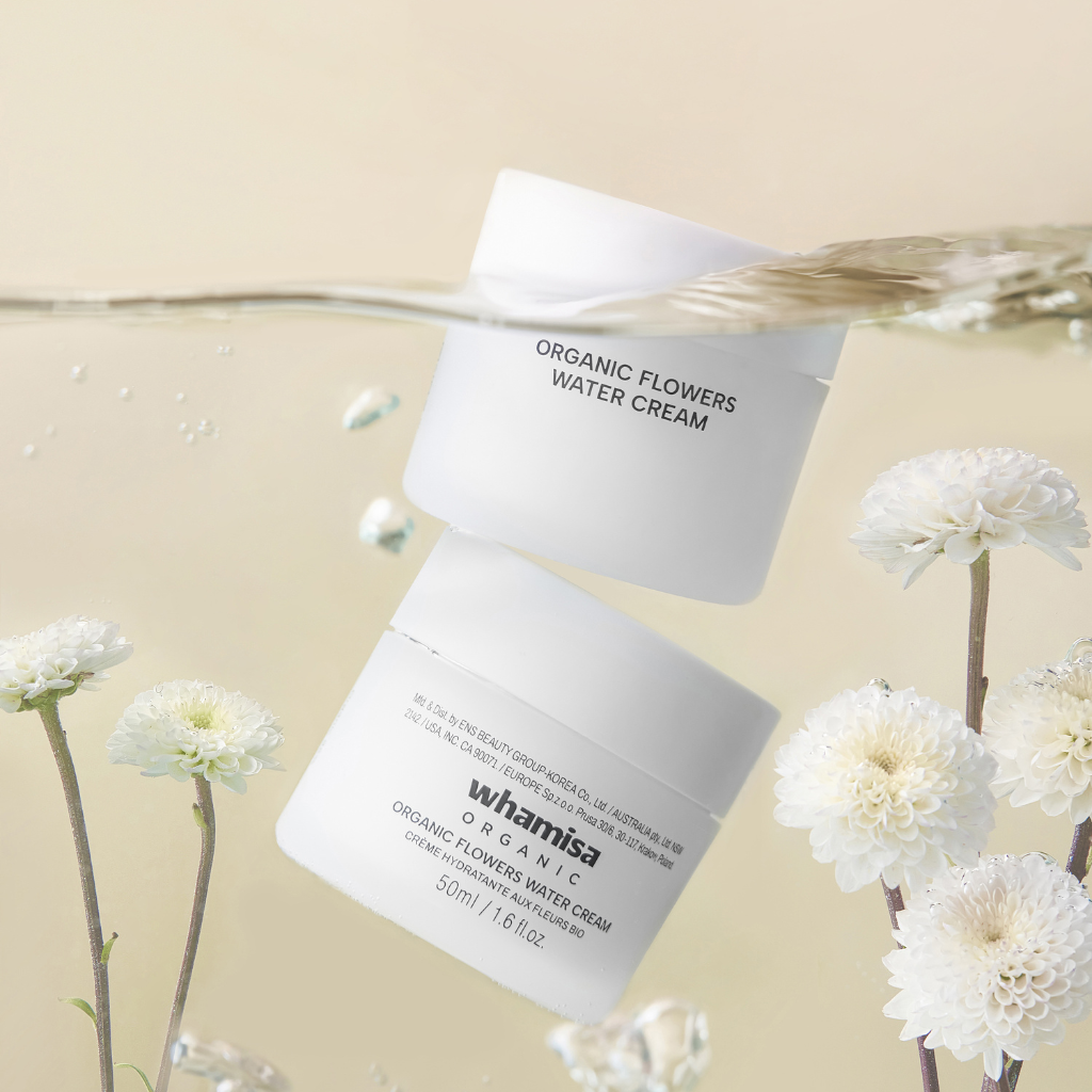 Whamisa | Organic Flowers Water Cream - Naturelle