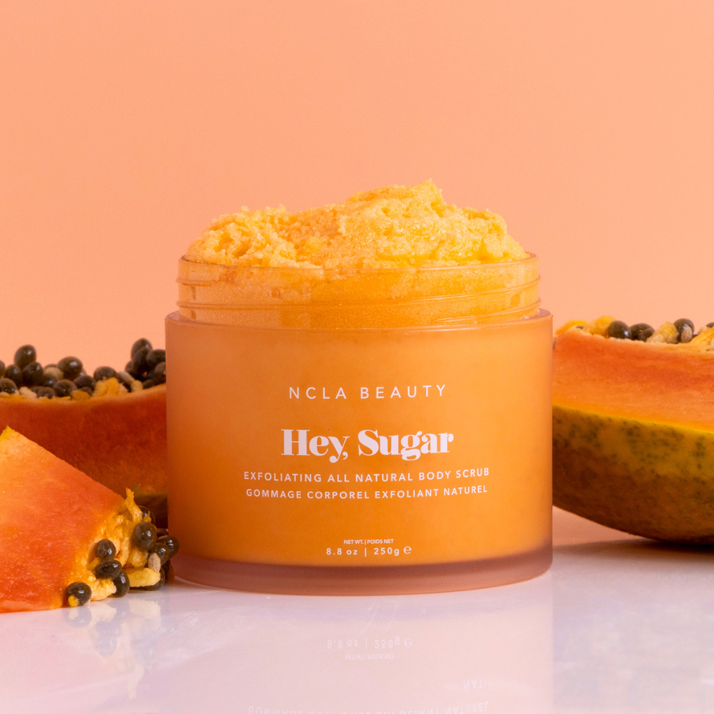 NCLA Beauty | Hey, Sugar Papaya Vanilla Body Scrub - Naturelle.fi