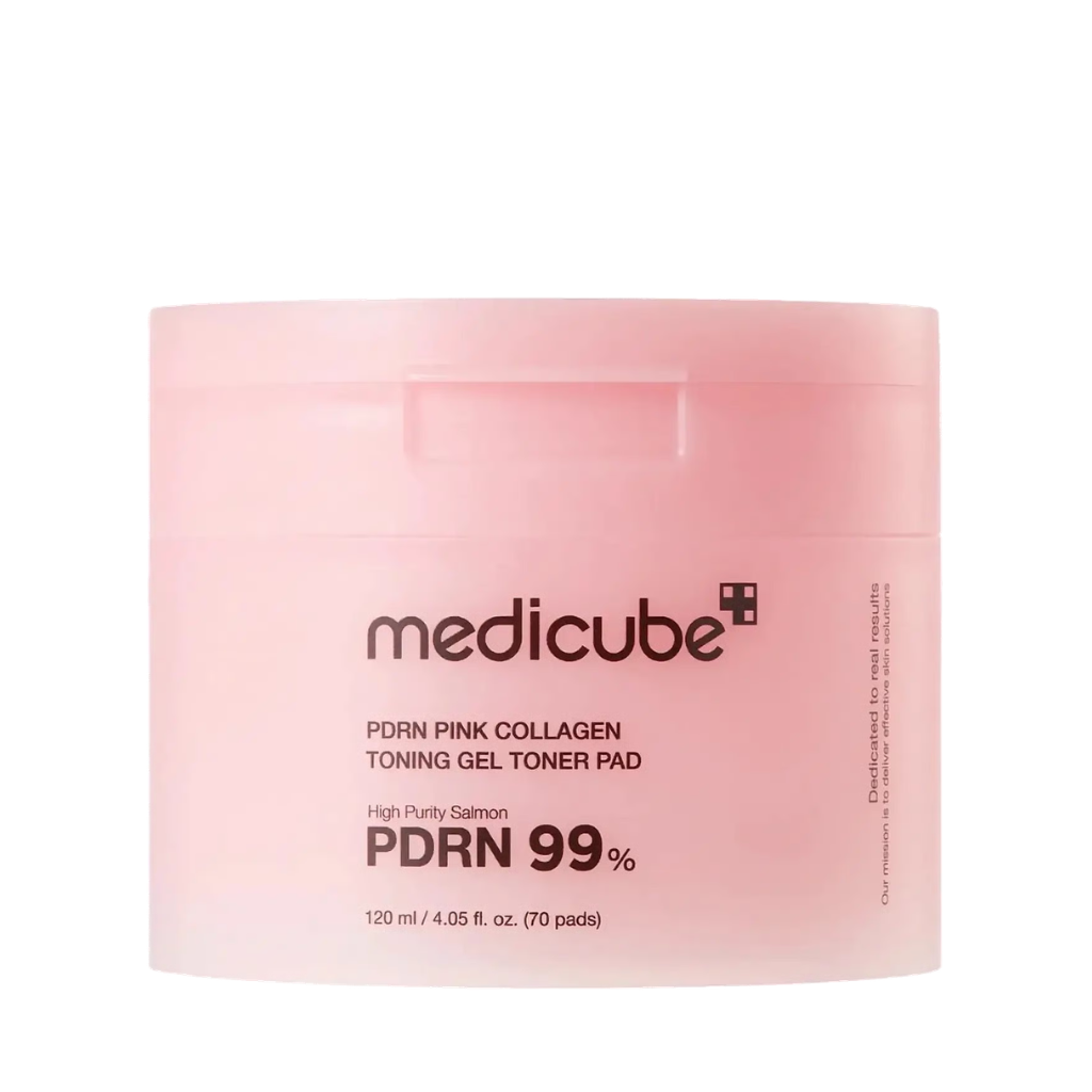 Medicube Pdrn Pink Collagen Toner Pad - Hydrating, Firming & Brightening