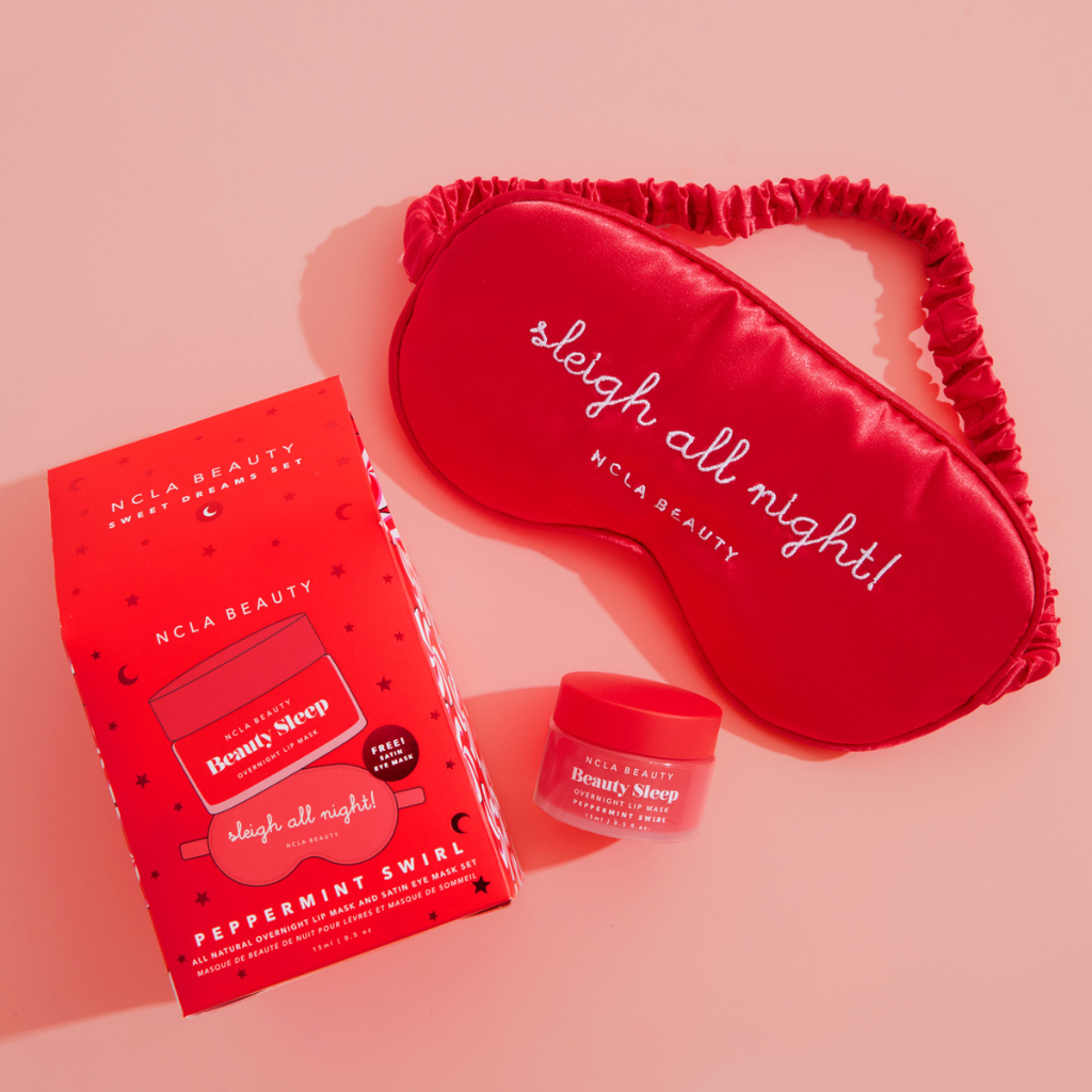 NCLA Beauty | Peppermint Swirl Lip Mask Gift Set - Naturelle.fi