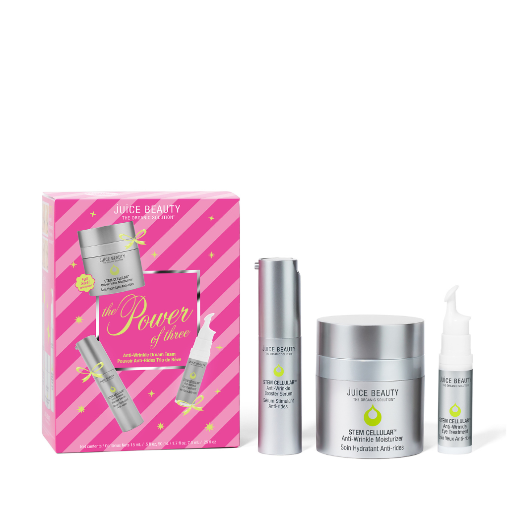 Juice Beauty | The Power of Three - Anti-Wrinkle Dream Team Kit - Naturelle.fi