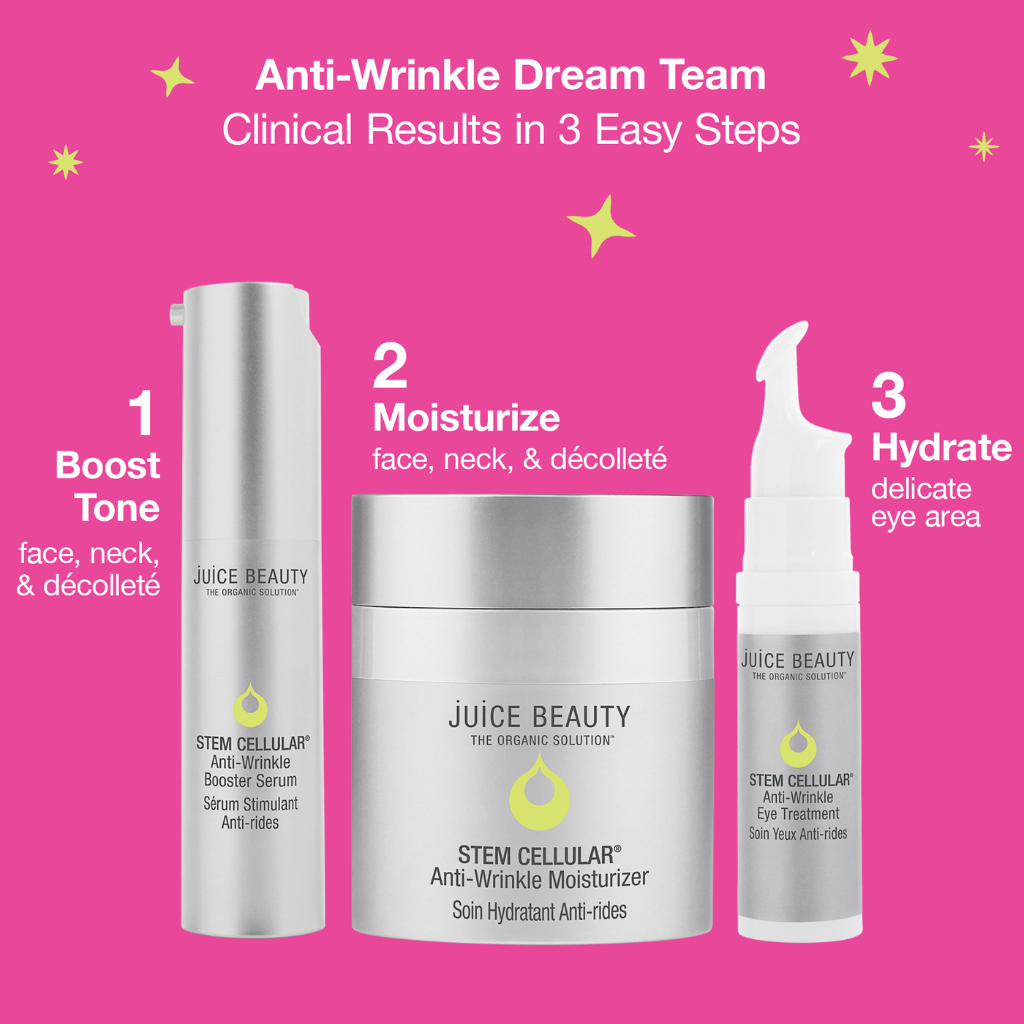 Juice Beauty | The Power of Three - Anti-Wrinkle Dream Team Kit - Naturelle.fi