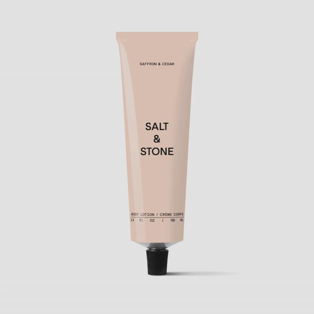 Salt & Stone | Body Lotion Saffron & Cedar 100 ml - Naturelle