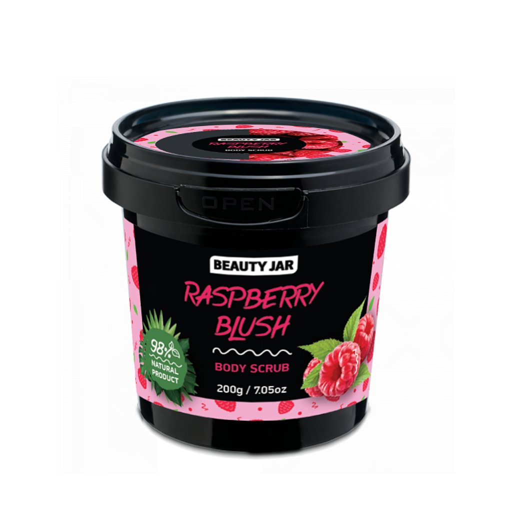 Beauty Jar | Raspberry Blush Body Scrub - Naturelle.fi