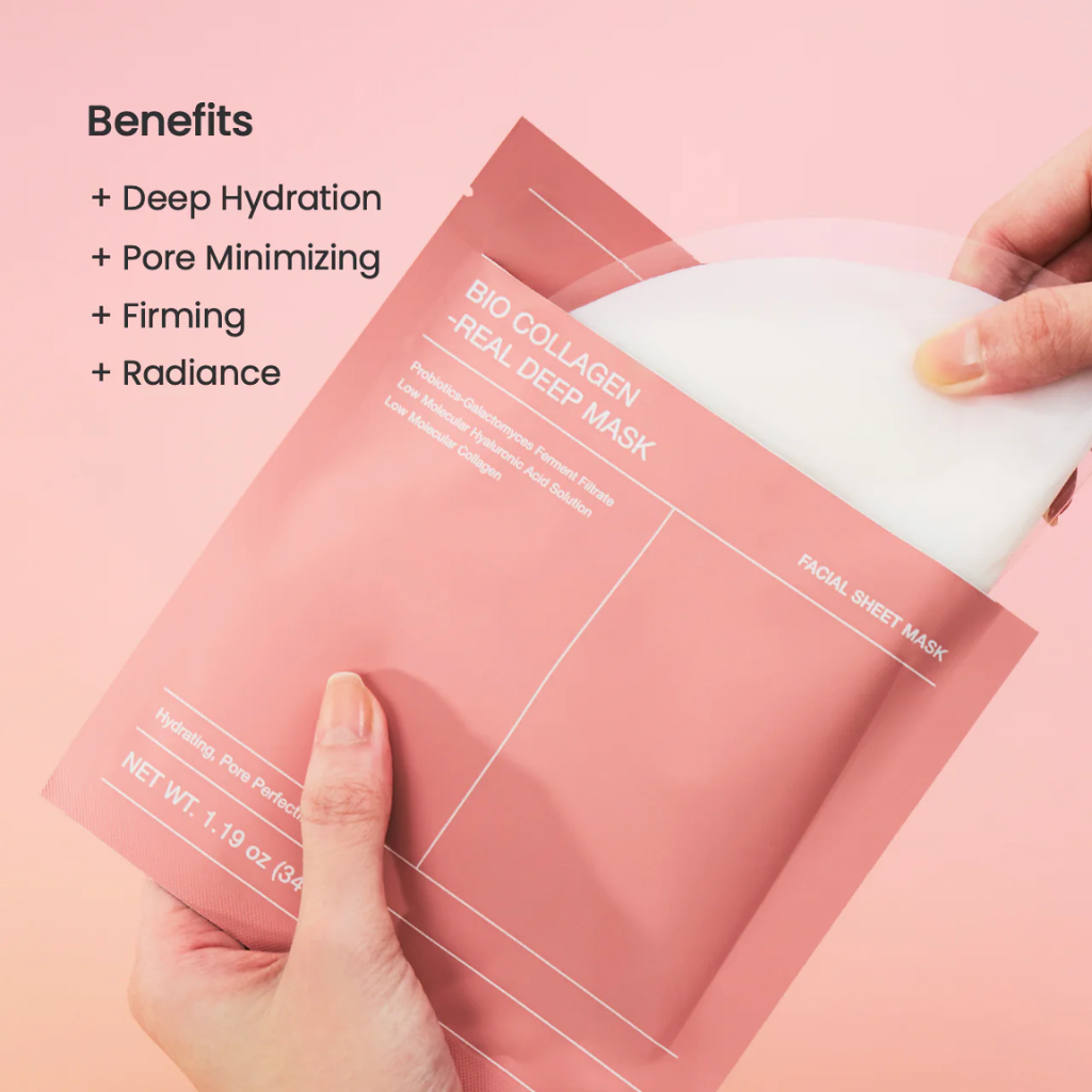Bio-Collagen Real Deep Mask 4-pack