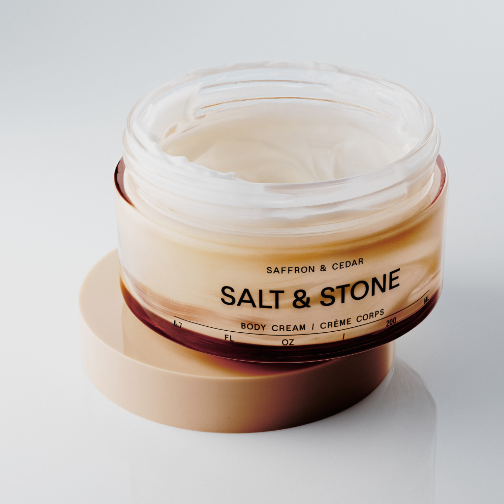 Salt & Stone | Body Cream Saffron & Cedar - Naturelle