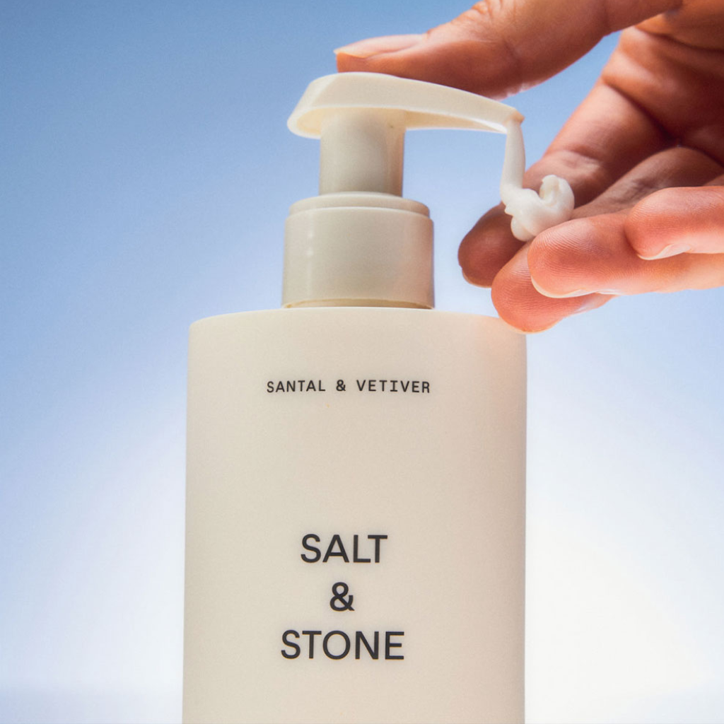 Salt & Stone | Body Lotion Santal & Vetiver - Naturelle.fi 