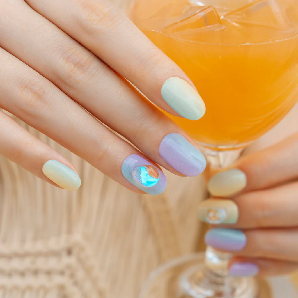 ÉDGEU | Gel Nail Sticker Sherbet Recipe - Naturelle.fi