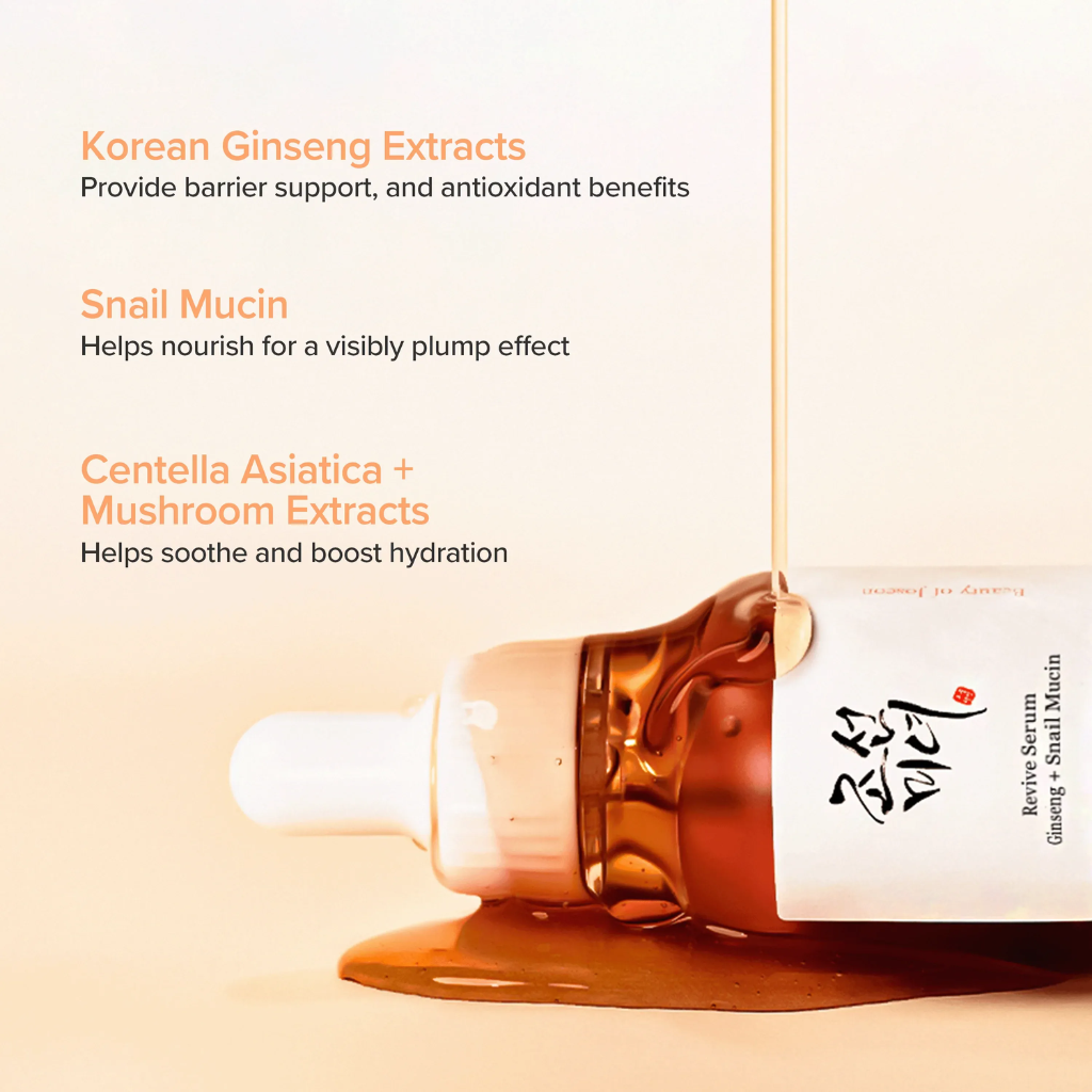 Beauty of Joseon | Revive Serum Ginseng And Snail Mucin