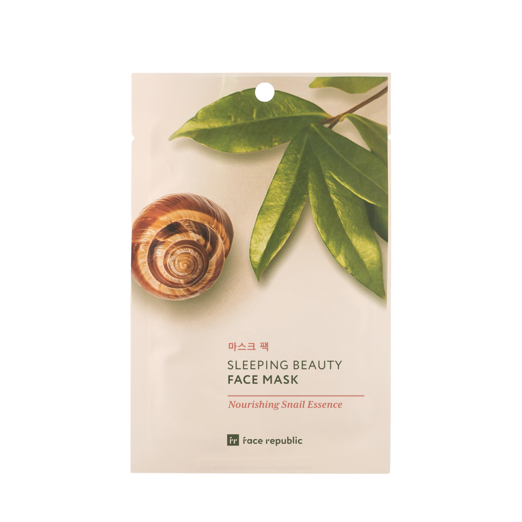 Face Republic | Nourishing Snail Essence Sheet Mask - Naturelle