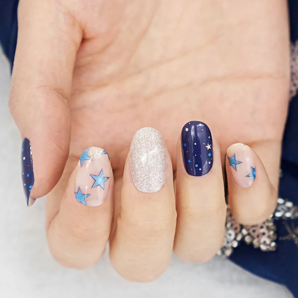 ÉDGEU | Gel Nail Sticker Starry Night - Naturelle.fi