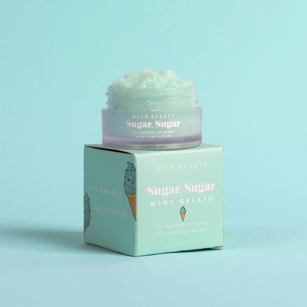 NCLA Beauty | Sugar Sugar Mint Gelato Lip Scrub - Naturelle.fi