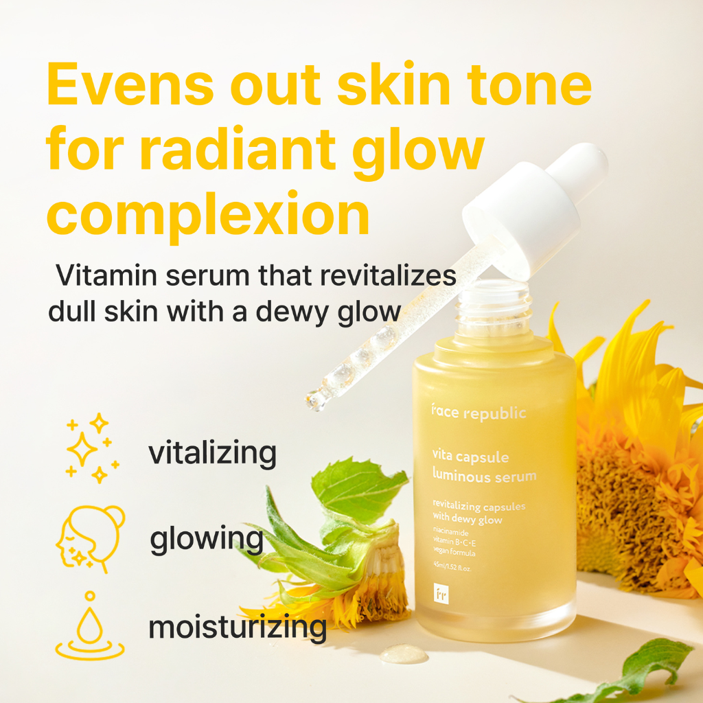 Face Republic | Vita Capsule Luminous Serum - Naturelle