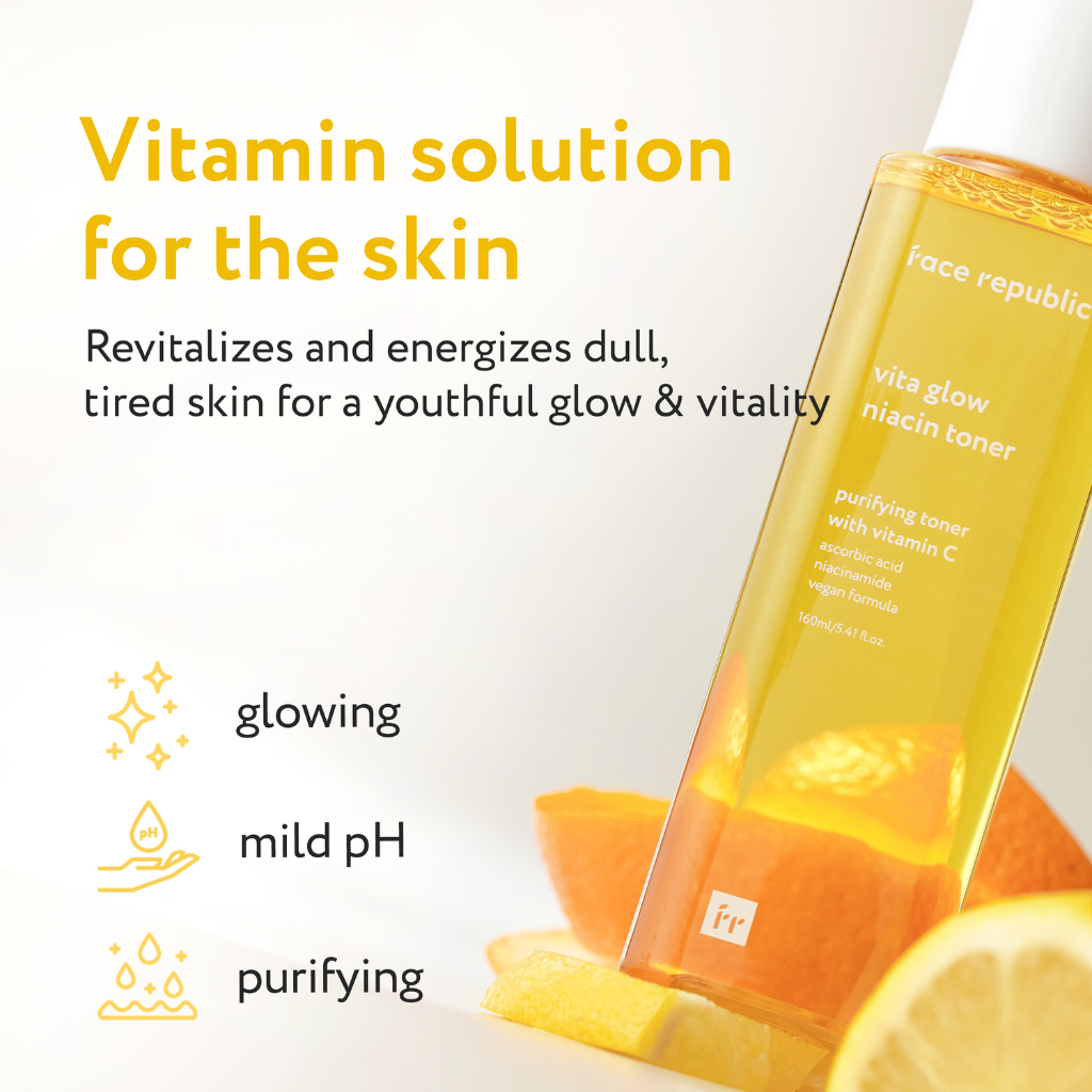 Face Republic | Vita Glow Niacin Toner - Naturelle