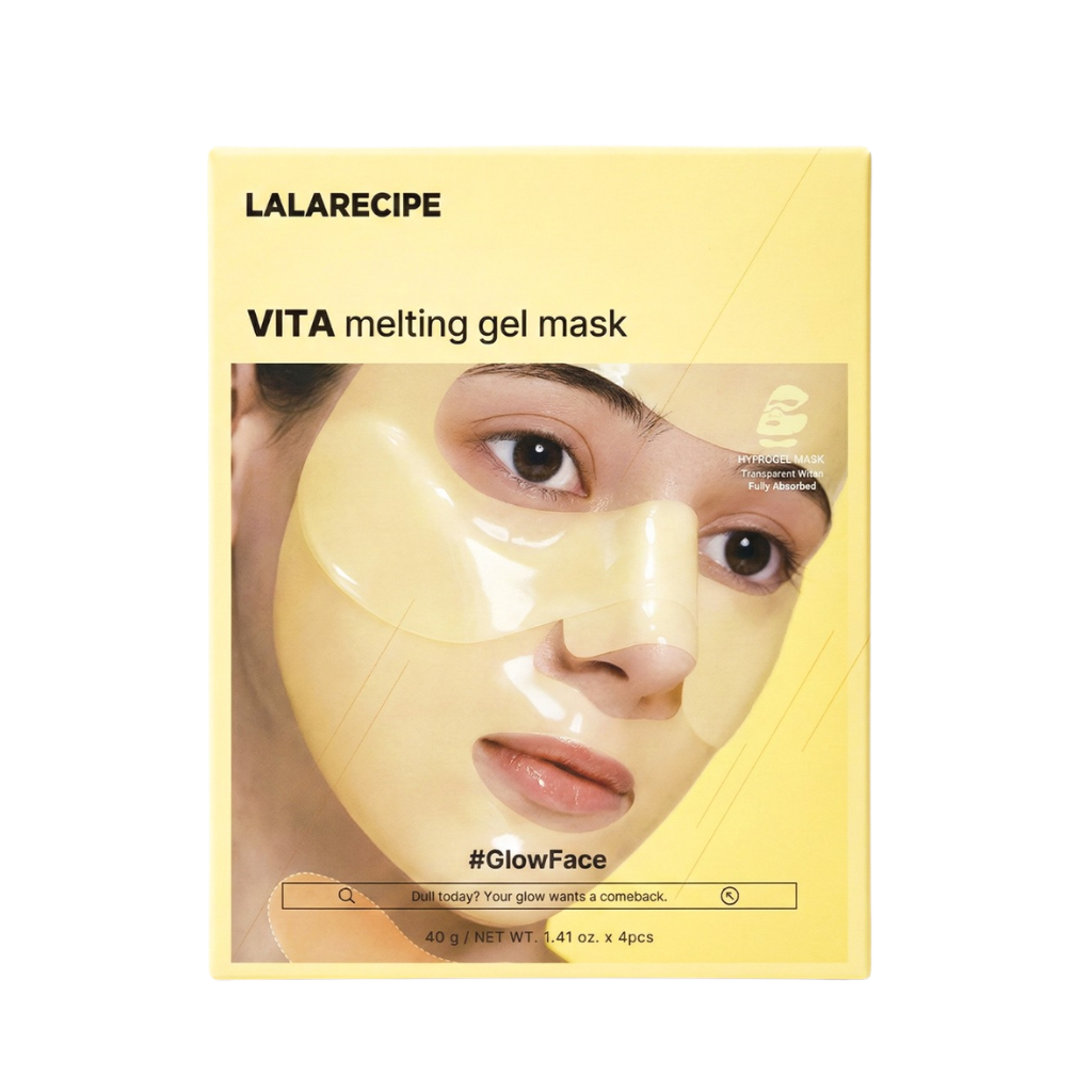 LALARECIPE | Vita Melting Gel Sheet Mask 4-pack - Nopea toimitus