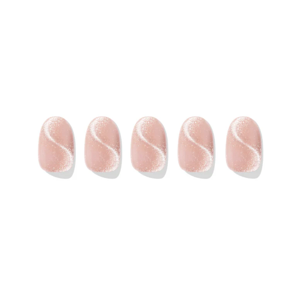 ÉDGEU | Gel Nail Sticker Wave Pink Magnet - Naturelle.fi