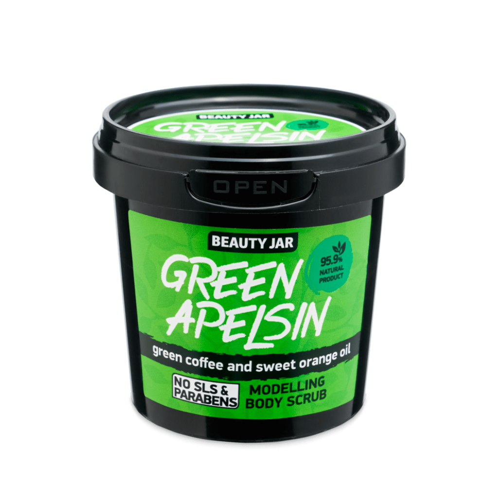 Beauty Jar | Green Apelsin Body Scrub - Naturelle.fi