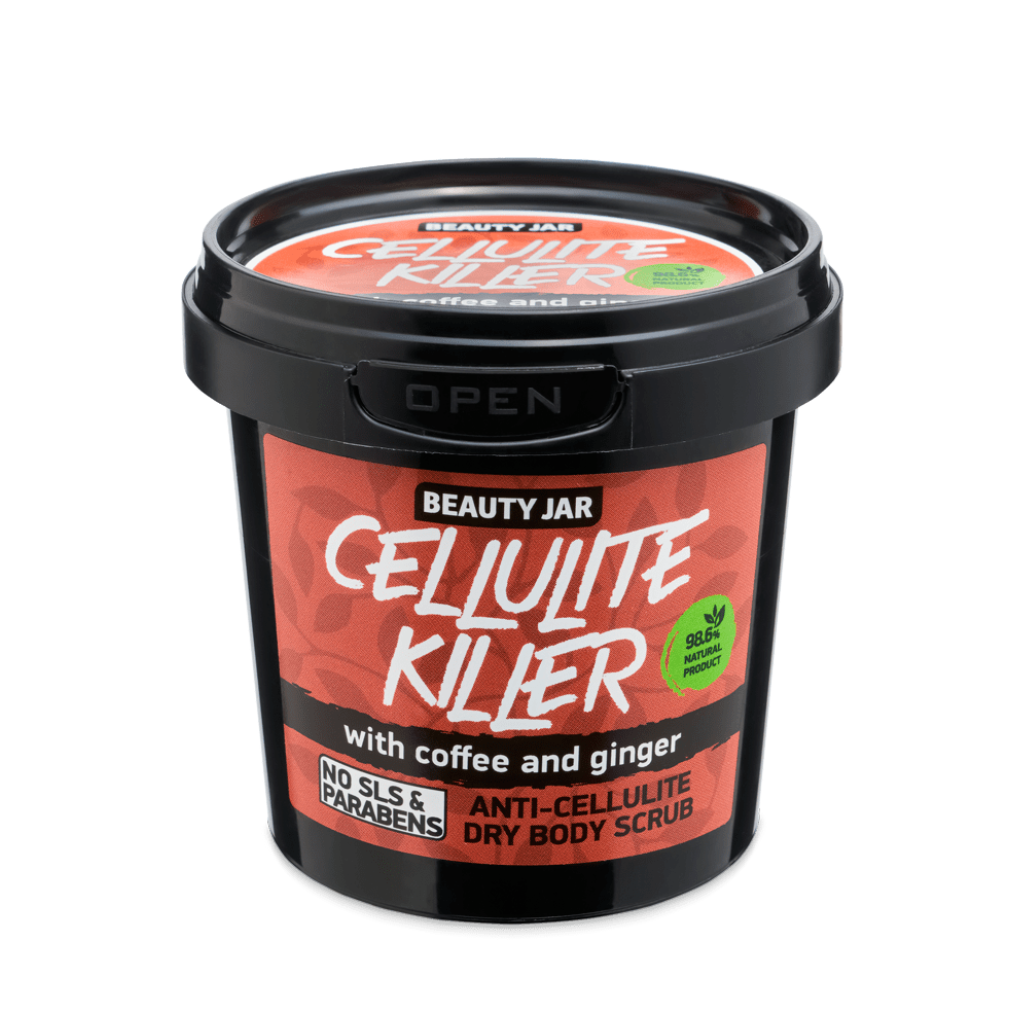 Beauty Jar | Cellulite Killer Body Scrub Vartalokuorinta selluliittiin - Naturelle.fi