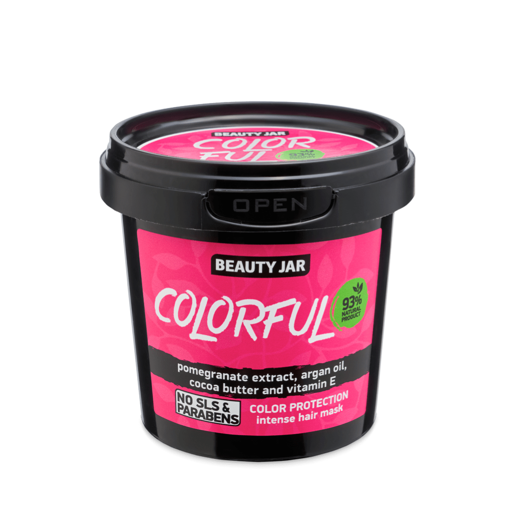 Beauty Jar | Colorful Color Protection Hair Mask - Naturelle.fi