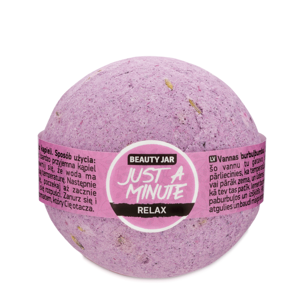 Beauty Jar | Just A Minute Lavender Bath Bomb - Naturelle.fi