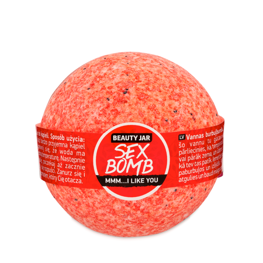 Beauty Jar | Sex Bomb Foaming Bath Bomb - Naturelle.fi