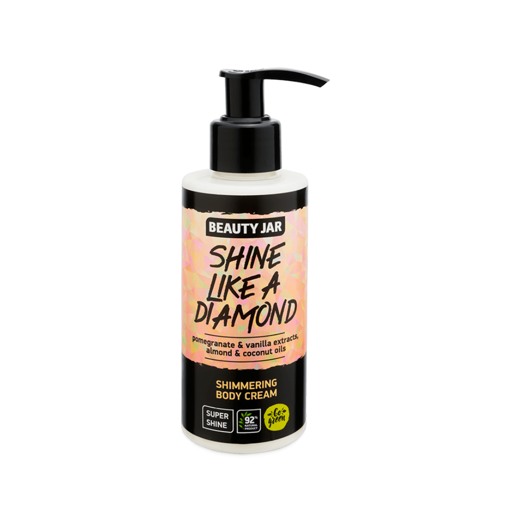 Beauty Jar | Shine Like a Diamond Shimmering Body Cream - Naturelle.fi