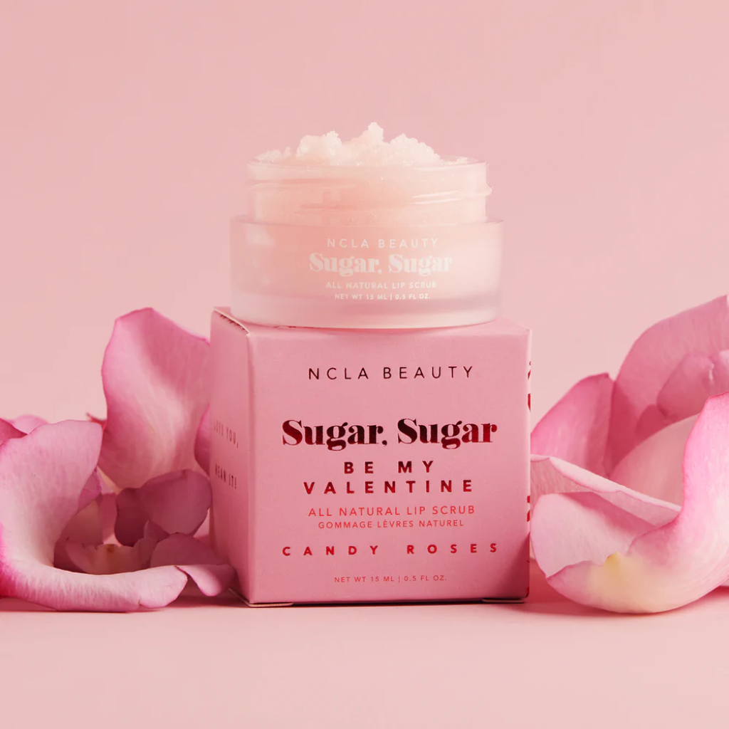 NCLA Beauty | Sugar Sugar Candy Roses Lip Scrub - Naturelle.fi